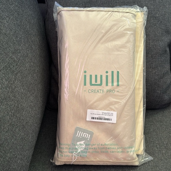 iwii Create Pro Large Underbed Storage Box Beige 39.4*16.9*7" New Dorm School - Picture 9 of 14